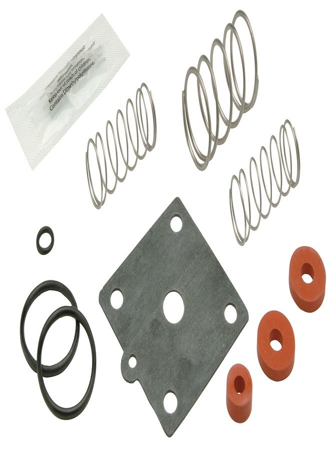 Zurn Wilkins Rubber and Springs Repair Kit compatible with the 1/4”-1/2” Model 975XL and 975XL2, and 3/8”-1/2” 975XLST - Image 2