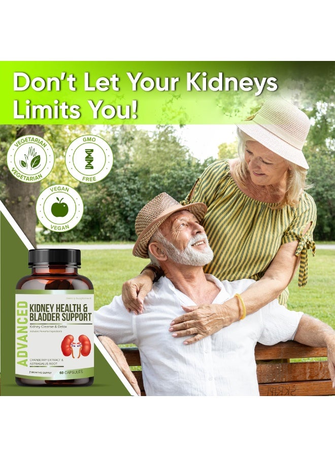 نوترا برو تنظيف وإزالة سموم الكلى ودعم المثانة - مكمل لدعم الكلى وترميمها مع عشبة تشانكا بيدرا (Chanca Piedra) والتوت البري (Cranberry) وتوت العرعر (Juniper Berries) لإزالة السموم وصحة المثانة. يكفي لمدة 60 يومًا. - Image 5