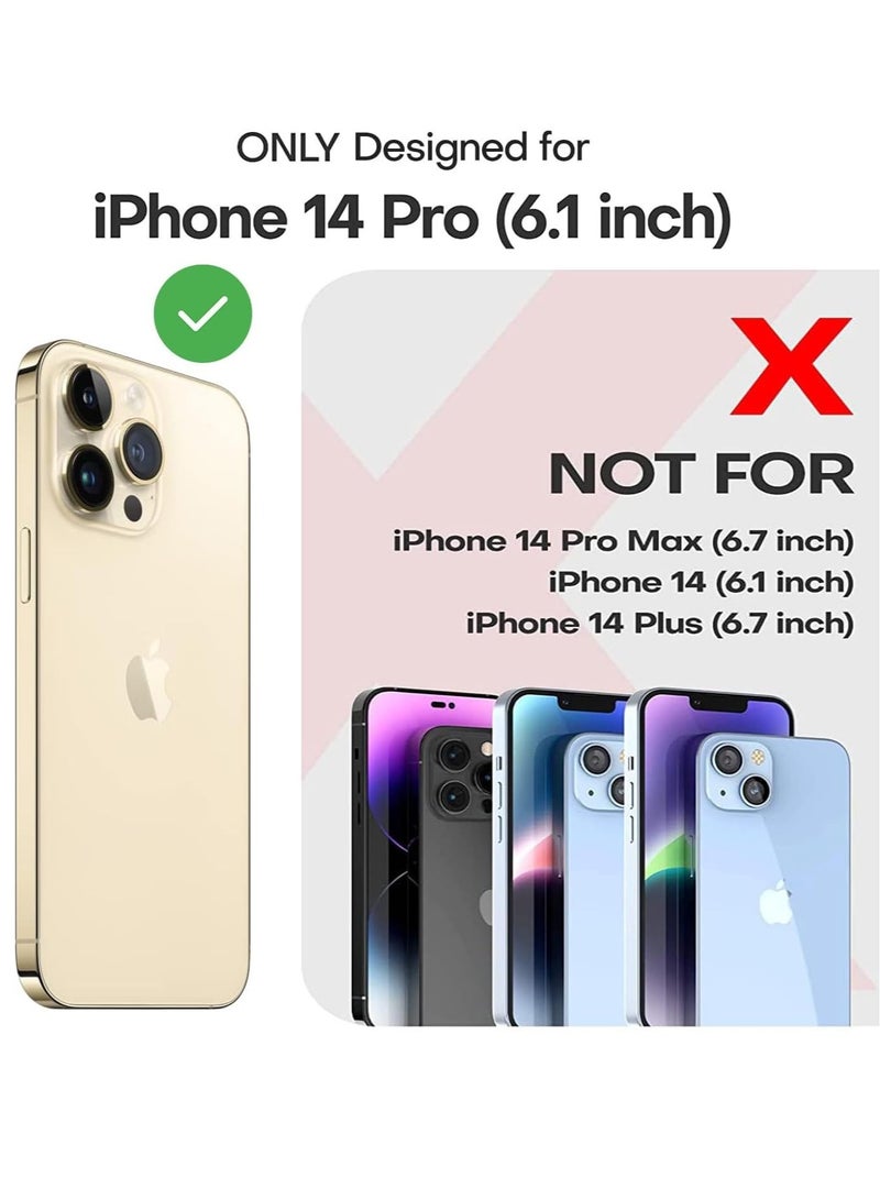 "Liquid Silicone Case for iPhone 14 Pro 6.1-Inch: Full Rubber Protection, Anti-Scratch, Drop Proof in Navy Blue" - Image 2