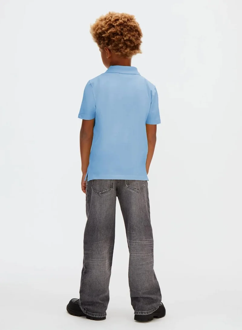 Calvin Klein Cotton Stretch Polo Shirt