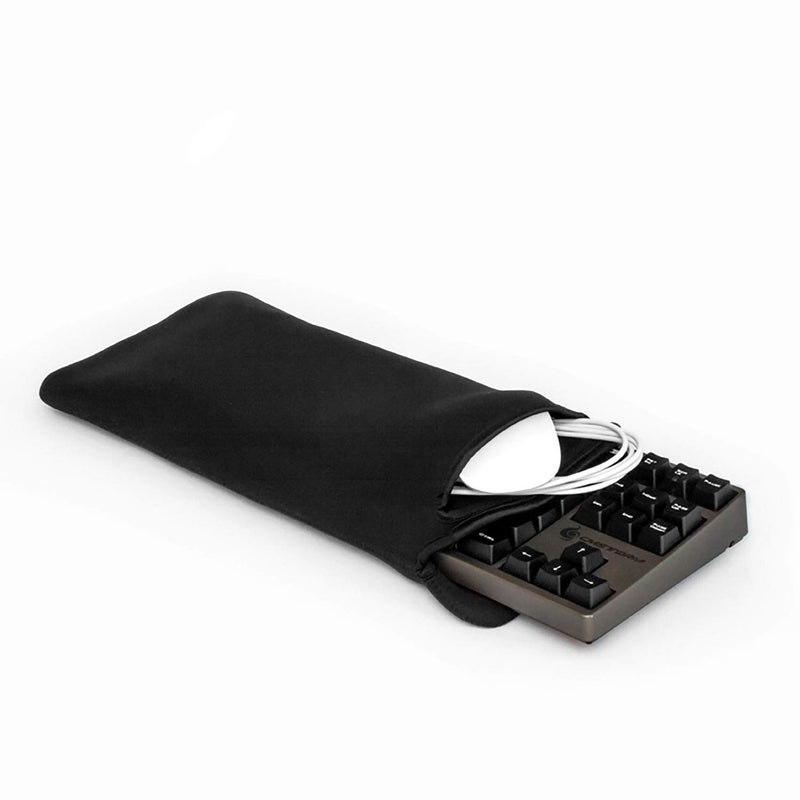 GRIFITI Chiton Fat 14 7 x 14 Neoprene Keyboard Sleeve Cover For 14 Inch Tenkeyless Mechanical Standard 10keyless Keyboards Portable Case Extra Pocket for Cable Computer Mouse or Gaming Trackpad - Image 2