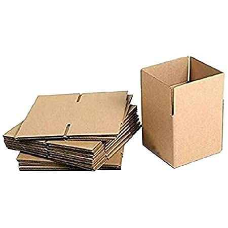 Box Brother 3 ply Brown Corrugated Packing Boxes Size 3.5x3.5x3.5 inches Length 3.5 inch Width 3.5 inch Height 3.5 inch Shipping and Courier Box Pack of 50 - Image 5