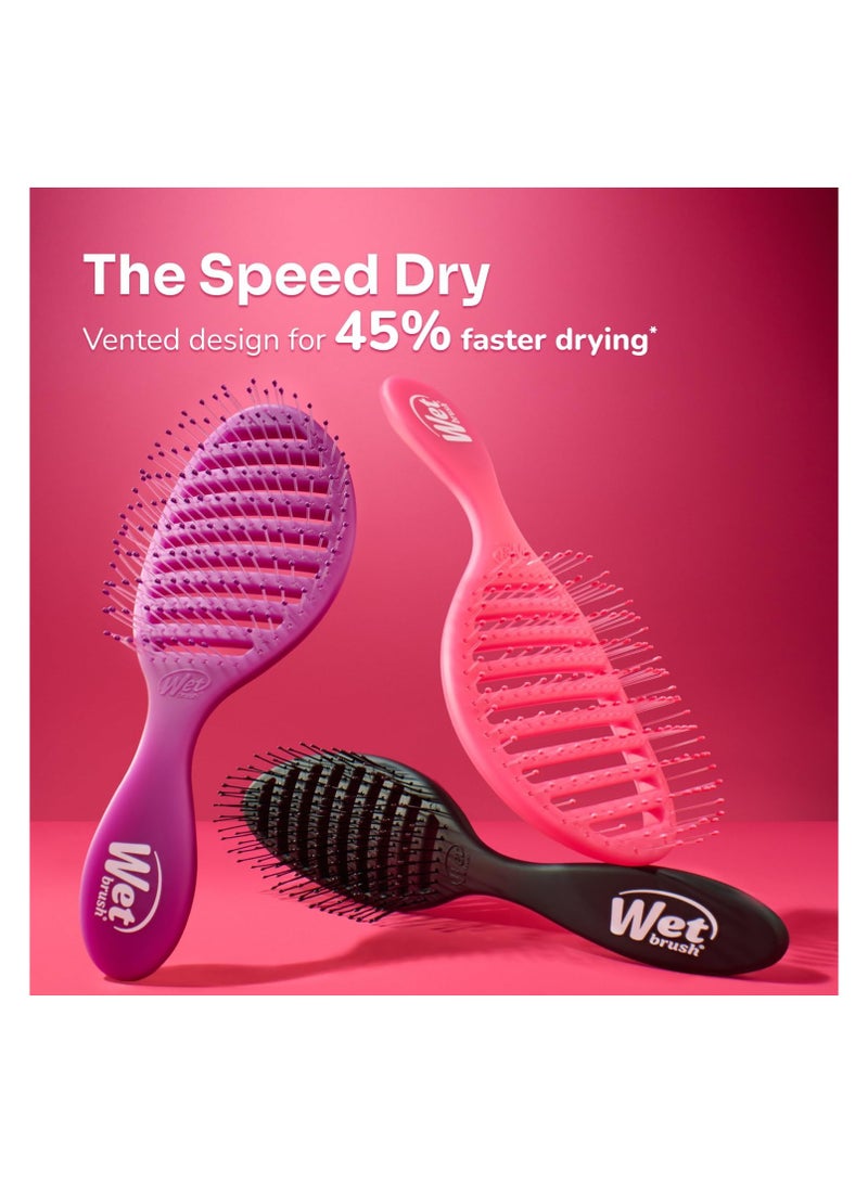 فرشاة بيري بينترو بار الرطبة السريعة المضادة للتجعيد الاحترافية بالفحم من ويت براش - Image 4