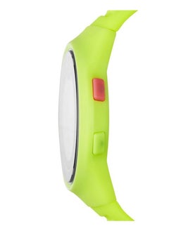 PUMA Faster Silicone Strap Digital Wrist Watch for Men PU P5030-42mm-Green  - Image 2