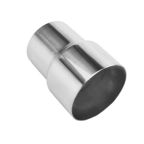 GESEXI Exhaust Adapter Connector 25ID to 3IDExhaust Adapter Total Length 4 Stainless Steel Polished - Image 1