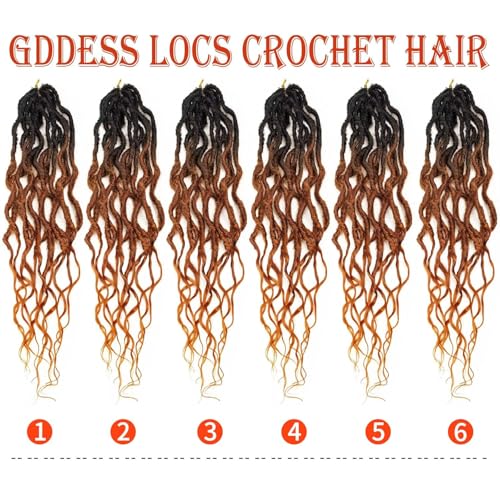 SuyiIRL Faux Locs Crochet Braid Hair Bohemian Locs 24 Inches Synthetic Dreads Ombre Braiding Hair Afro Dreadlock - Image 4