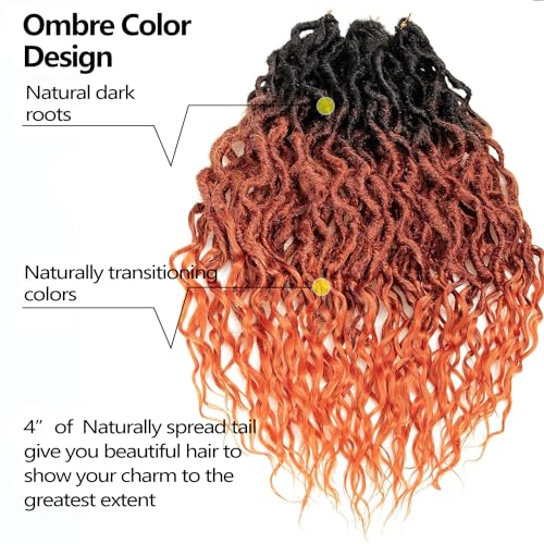 SuyiIRL Faux Locs Crochet Braid Hair Bohemian Locs 24 Inches Synthetic Dreads Ombre Braiding Hair Afro Dreadlock - Image 2