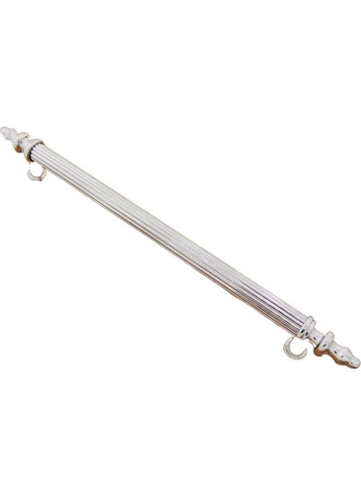 AZM Kumru Tall Handle Chrome 192 mm Cabinet Cloakroom  - Image 1
