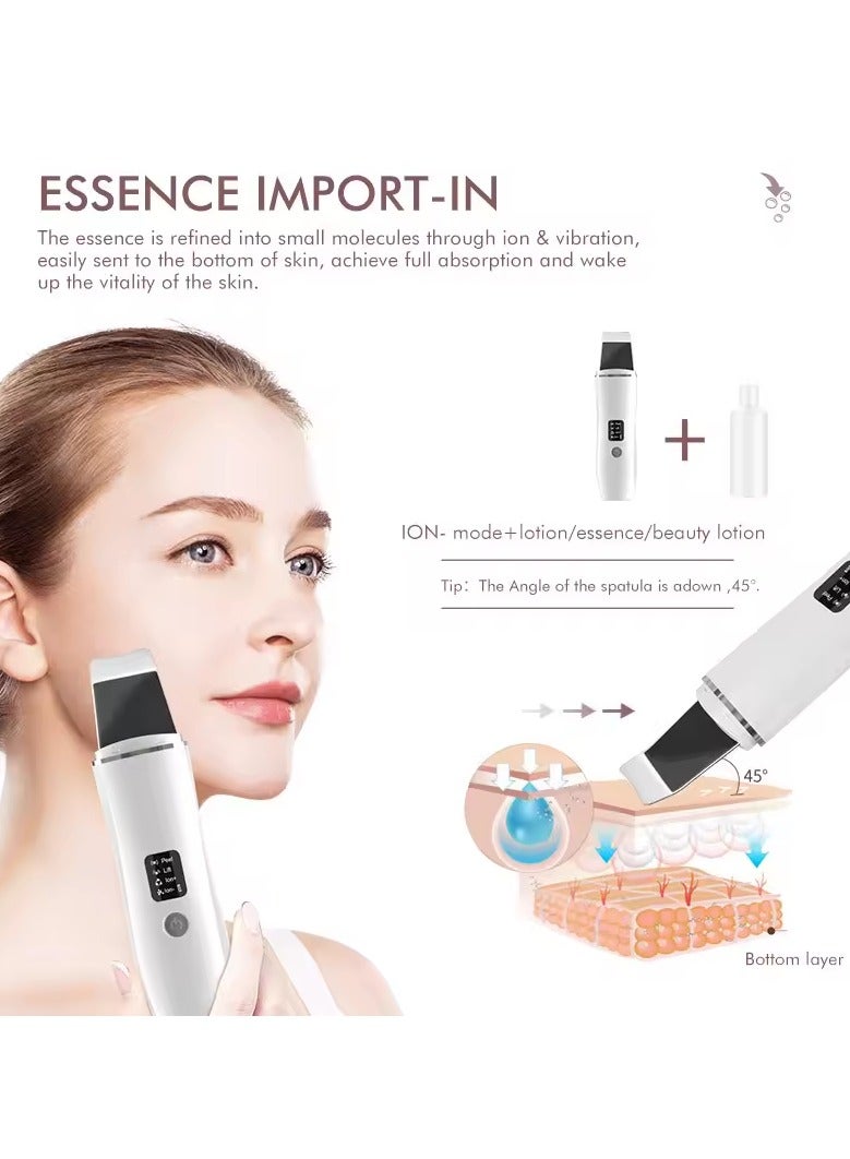 Generic Electric Face Cleaner Blackhead Acne Remover LCD Facial Skin Care Tool  - Image 3