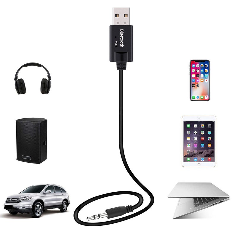 Factory Usb Bluetooth Receiver 3.5Mm In-Line Bluetooth Audio Adapter Car Bluetooth Receiver - Image 3