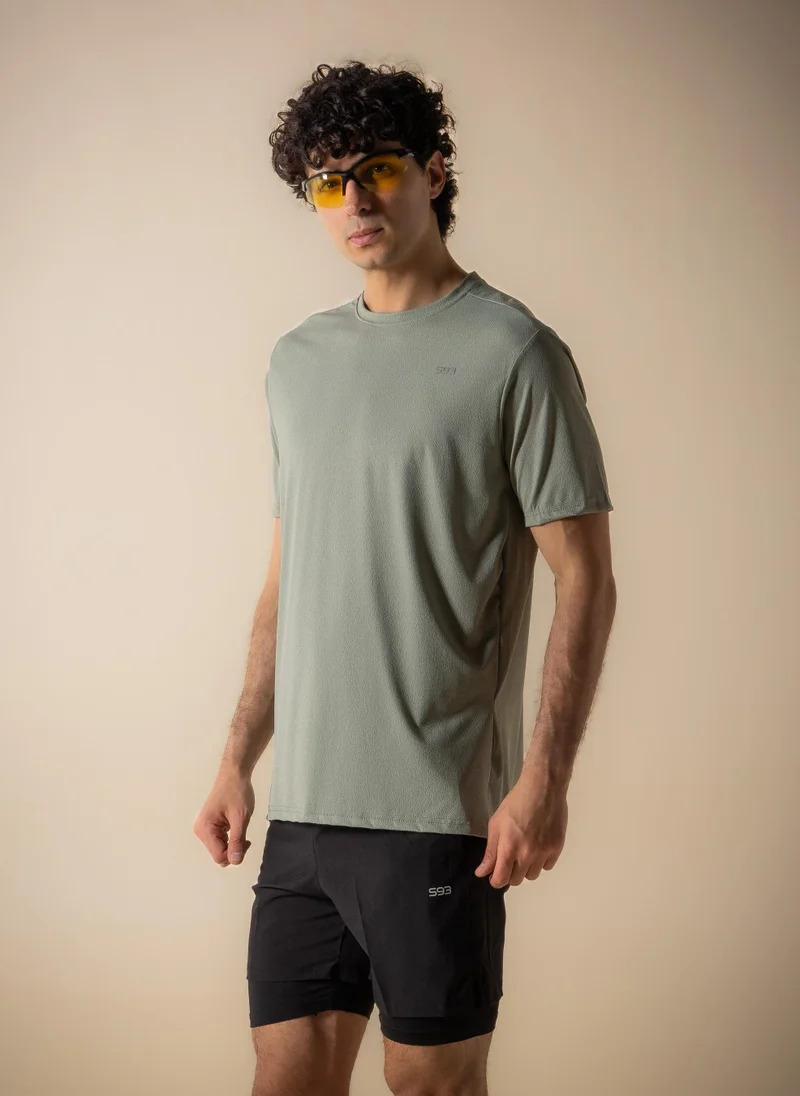 شايبس S93 TEXTURE FLEX TECHNICAL T-SHIRT