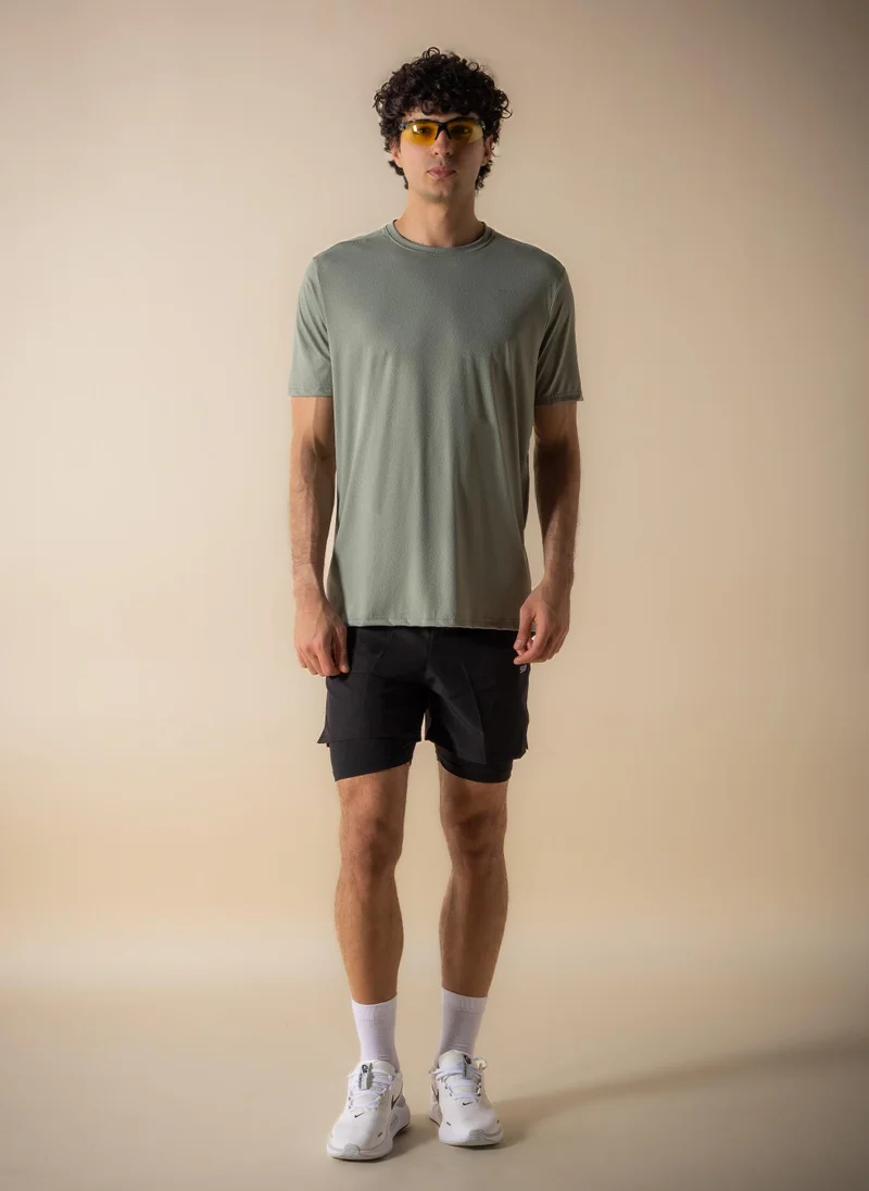 شايبس S93 TEXTURE FLEX TECHNICAL T-SHIRT