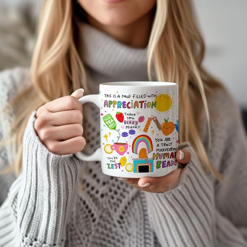 DAYS Thank You and Show You Care with Our Mug of Appreciation. Printed with Punny Thank Yous, It's The Perfect Surprise for - Image 4