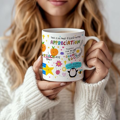 DAYS Thank You and Show You Care with Our Mug of Appreciation. Printed with Punny Thank Yous, It's The Perfect Surprise for - Image 5