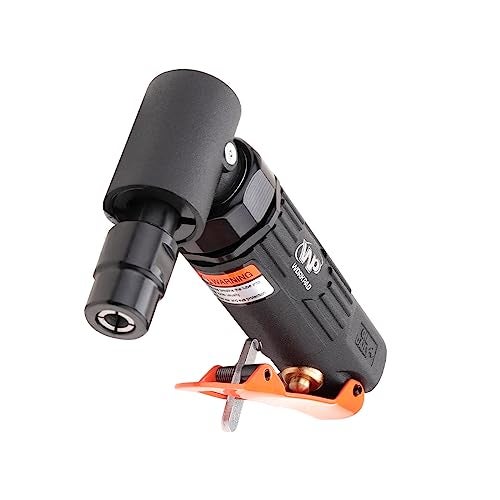 WP WORKPAD WORKPAD 12PCS Air Die Grinder Set - Straight/Angled Grinder Kit with 1/4 and 1/8 inch Collets, 10-Piece Stone Set, Pneumatic Tools - Image 3