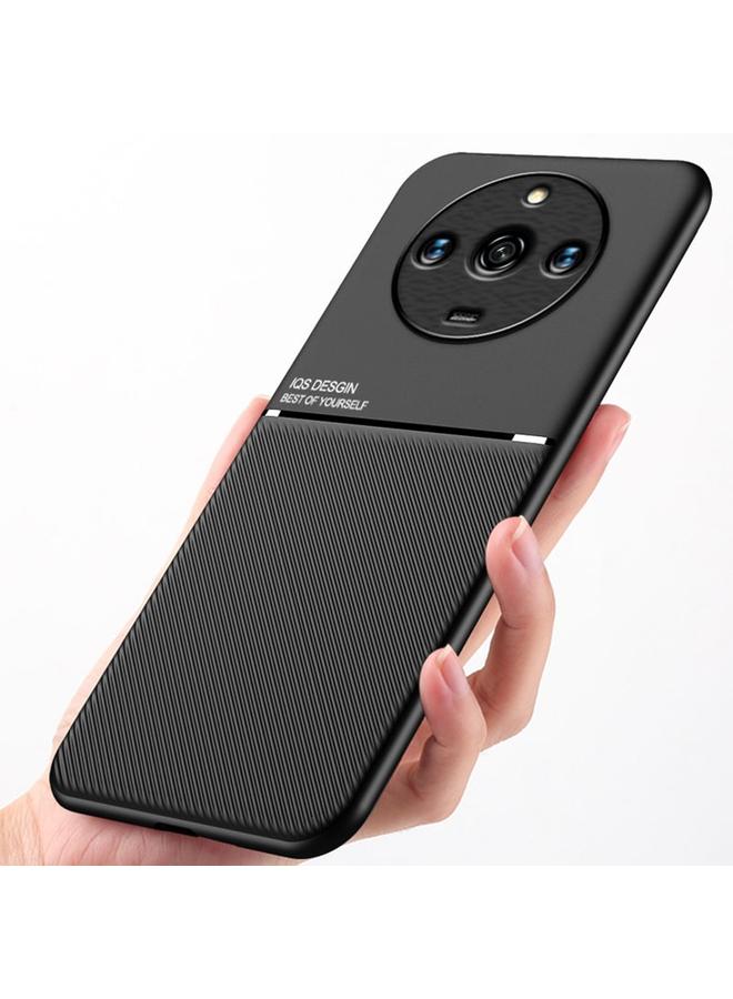 اس-توب جراب لهاتف Realme 11 Pro / 11 Pro+ جراب هاتف كلاسيكي مائل من مادة TPU المغناطيسية الهجينة من PC - Image 3