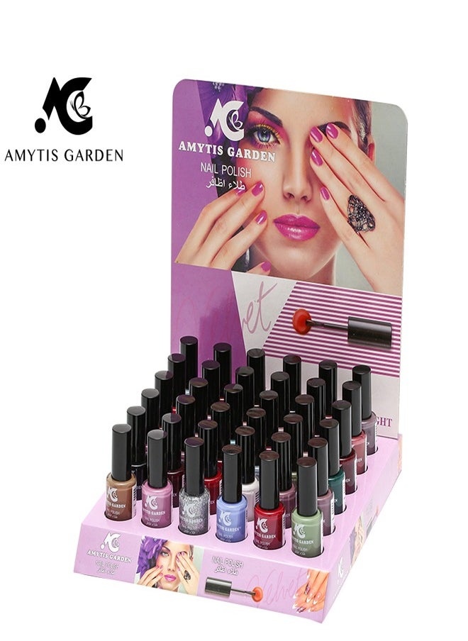 AMYTIS GARDEN - Nail Polish Set 36 Color - Image 1