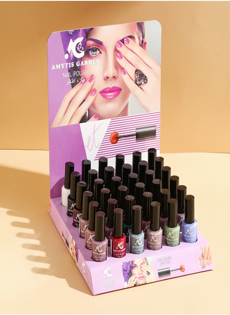 AMYTIS GARDEN - Nail Polish Set 36 Color - Image 1