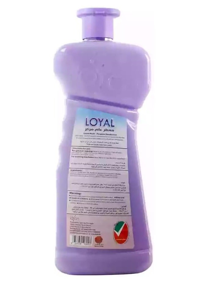لويال Loyal مزيل الروائح الكريهة المنزلي المركز متعدد الأغراض باللافندر والنرجس - 2100 مل - Image 2
