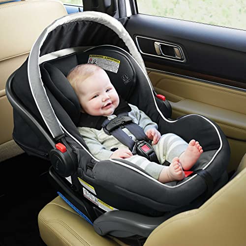 Pro Goleem Car Seat Strap Covers for Babies Unisex Soft Car Seat Strap Shoulder Pads for All Car Seats, Stroller, Pushcar, Small Size Designed for Newborn, Black - Image 2