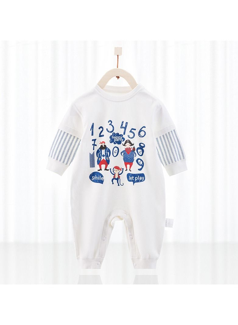 Loquat Baby Cotton Casual And Comfortable Jumpsuit 