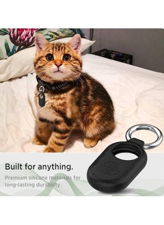 SANMUGEED 2 Pack Holder Case Compatible with Samsung Galaxy SmartTag 2 with Key Ring  - Image 4