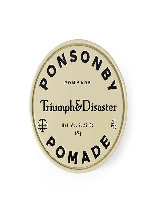 TRIUMPH & DISASTER | Ponsonby Pomade | Medium Hold Styling Wax for Fine to Thick Hair - High Shine, Non-Greasy Finish for Men, 65g