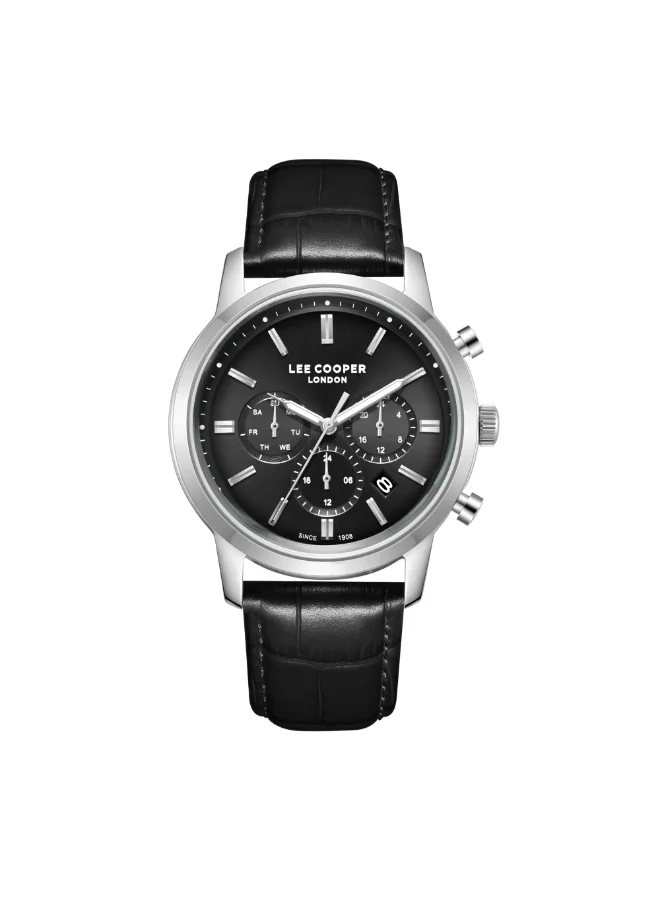 Men's Leather Multi Function Watch LC08186.351 - 43 mm