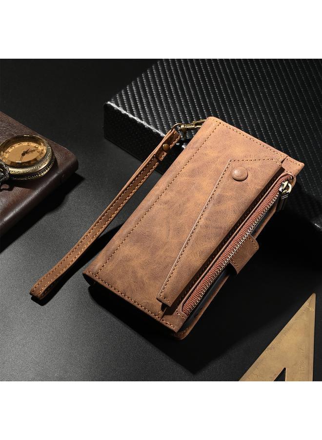 erorex Case For Samsung Galaxy A56 5G Retro Frosted RFID Flip Leather Phone Case - Image 2