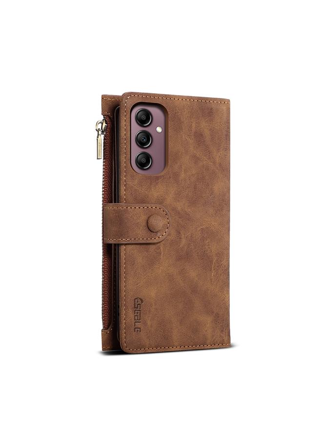 erorex Case For Samsung Galaxy A56 5G Retro Frosted RFID Flip Leather Phone Case - Image 3