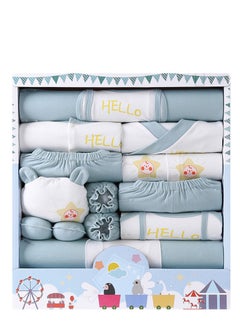 MIXDE Newborn Baby Gifts Set Newborn Gifts Set Baby Girl Boys Gifts Premium Cotton Baby Clothes Accessories Set Fits Newborn to 3 Months 