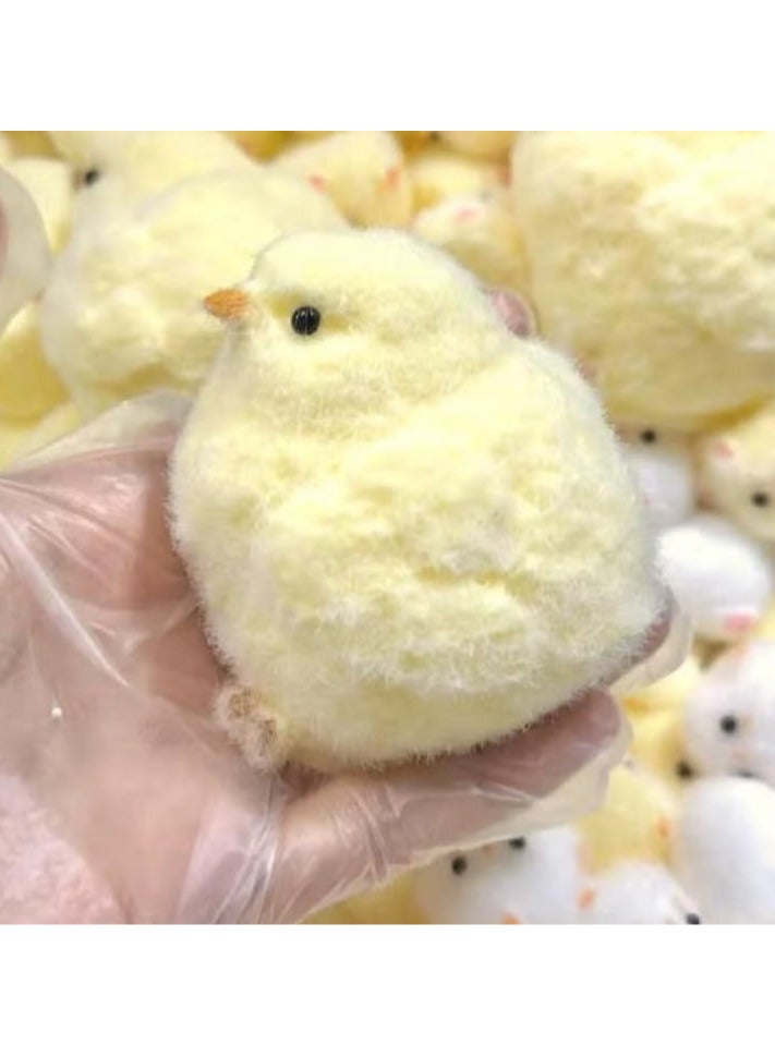 ألعاب إسفنجية مصنوعة يدويًا من Chick Taba ألعاب إسفنجية فائقة النعومة من السيليكون لتخفيف التوتر (قطعة واحدة)