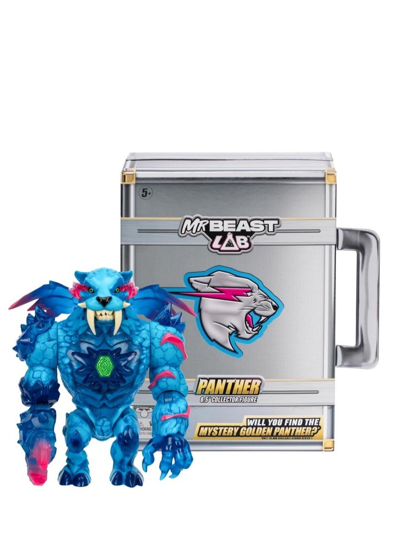 مستر بيست لاب مجسم جامع MrBeast Lab Apex Beast Panther ، طوله 6.25 بوصة ، مع تفاصيل فائقة ، عبوة فاخرة  - Image 1