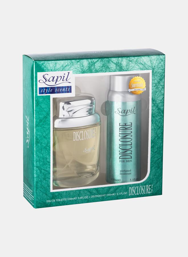 sapil Pack of 2 - Disclosure Fro Men Edt 100 ml + Deo 150 ml Gift Set