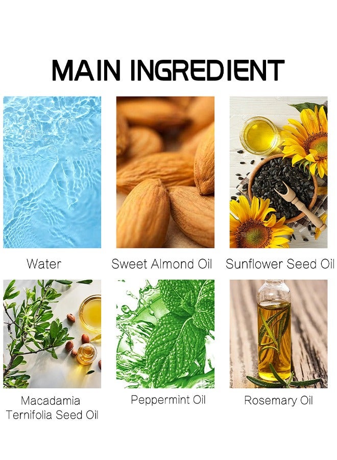 إيلهو قناع الشعر بالروزماري يصلح الشعر الجاف والخشن والمجعد، ويعالج الكيراتين، ويعزز نمو الشعر، ويصلح فروة الرأس التالفة، ويمنع تساقط الشعر، مع قناع الشعر بنكهة الروزماري والنعناع للعناية بالشعر. - Image 3