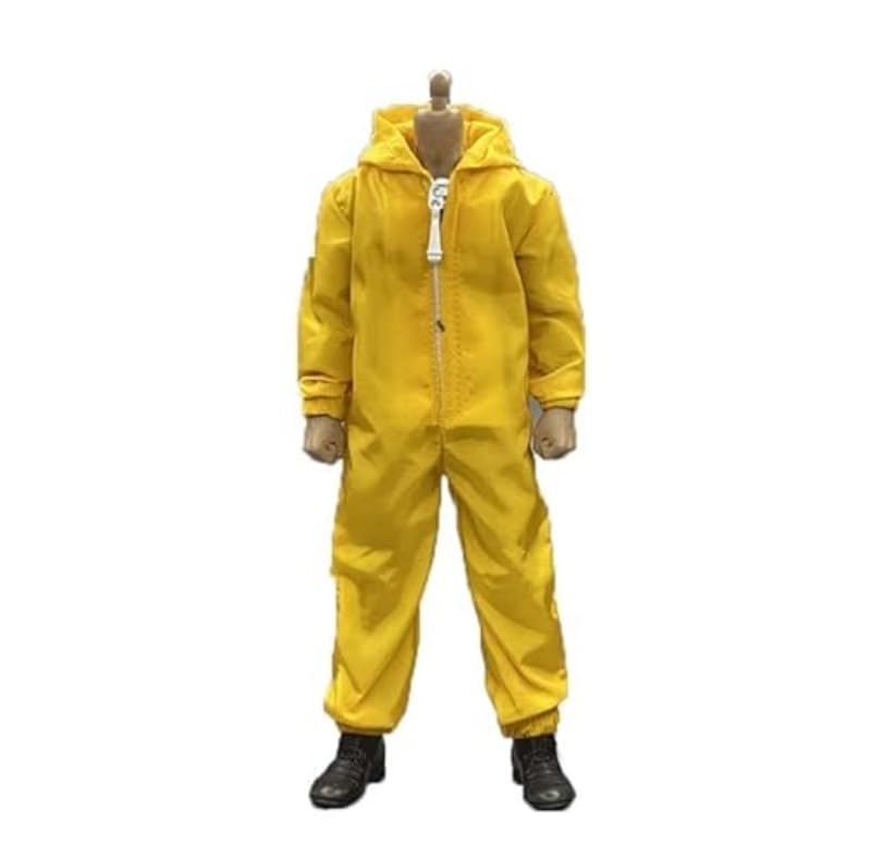 ximitoy 112 Scale Soldier Clothes Trendy Yellow Jumpsuit Model for 6 no Figure - Image 1