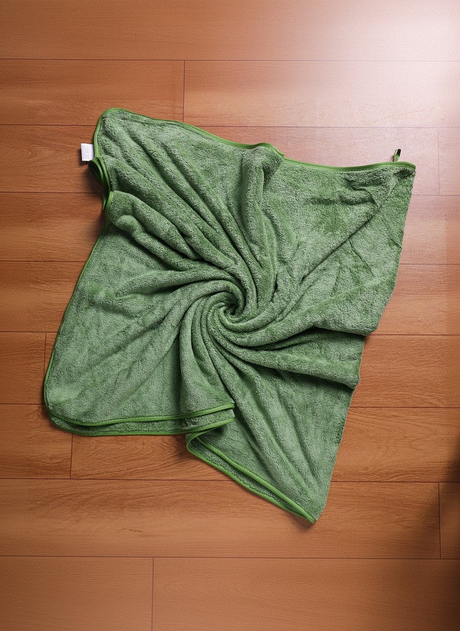 Fezora Microfiber 450 GSM Breathable Bath Towels Set - 3 Pieces - Image 2