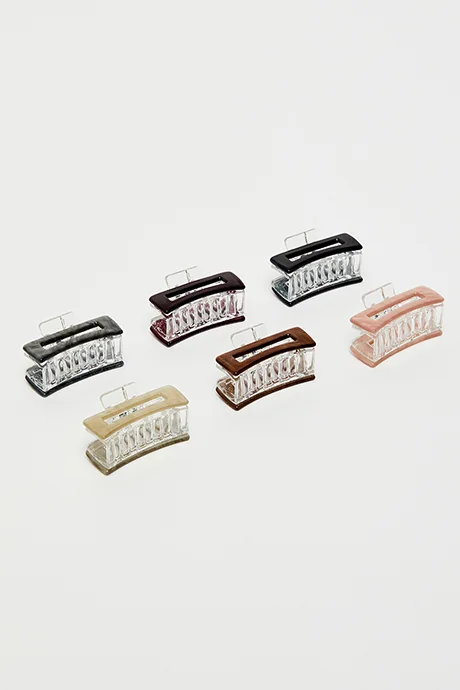 R&b 6 Pack Claw Clips
