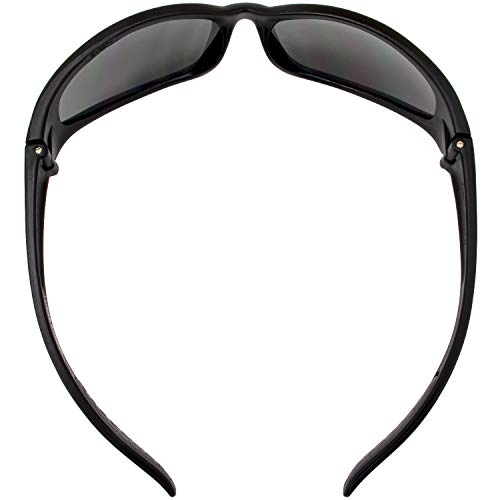 Global Vision Hercules Motorcycle Sunglasses Riding Glasses Anti-fog & ANSI Safety Rated Black Frame - Image 4