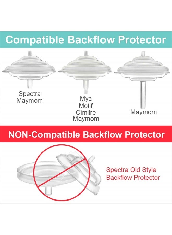 Maymom Silicone Membrane Diaphragm Designed for Spectra S1 S2 9 Plus Breastpump Backflow Protector Also for Maymom Backflow Protector Long Medium Short Stem, Not Original Spectra Accessories Pump Part - Image 2