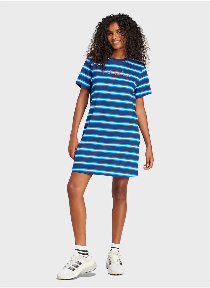 Adidas Stripe Graphic Dress