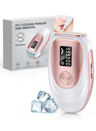 IPL Hair Removal Device, Ice Cooling Function for Painless Hair Removal with 999,900 Flashes, Auto and Manual Mode - pzsku/Z48F7A9F2B5D38D289046Z/45/_/1729581994/9f0a12b0-0311-44f2-bae0-d8a39b34a877