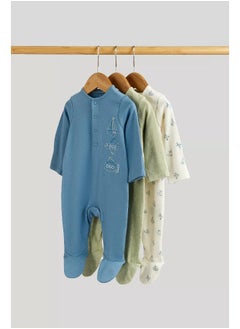 mothercare Travel All-in-Ones - 3 Pack  - Image 5