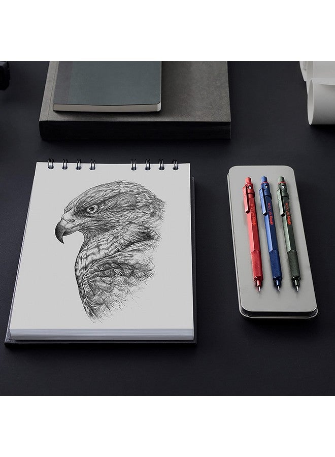 rOtring 1904444 600 Mechanical Pencil, 0.7 mm, Silver Barrel - Image 3