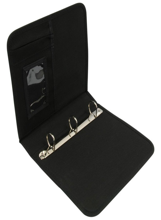 Roadpro LB-004BK 3-Ring Looseleaf Log Binder - Black - Image 4
