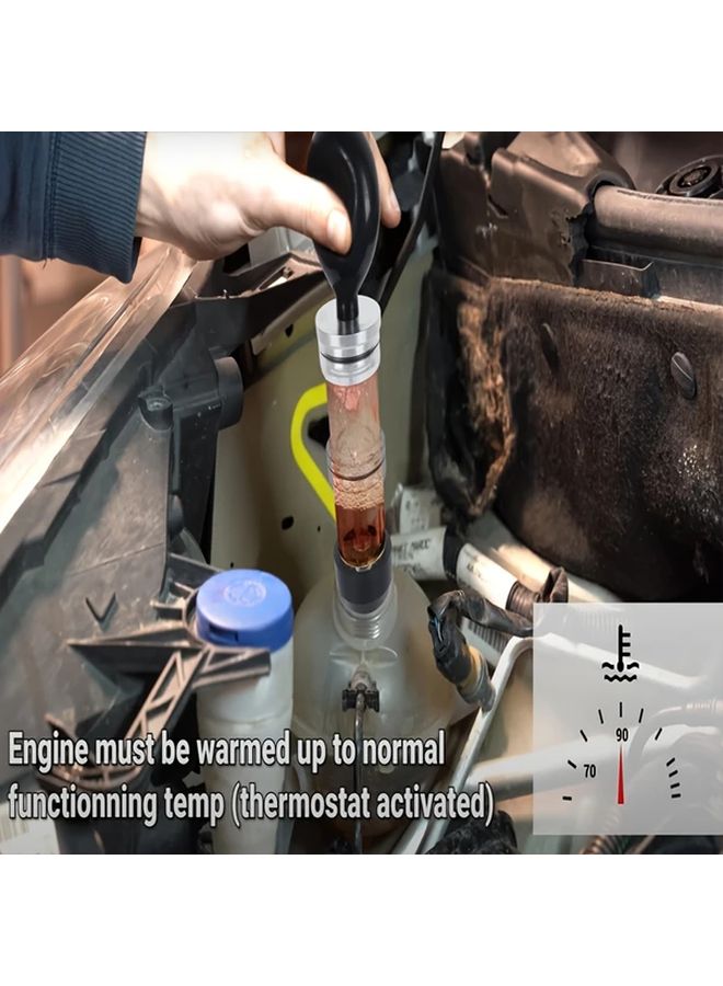 1 مجموعة أدوات اختبار تسرب احتراق السيارات أداة تشخيصية لمركبات البنزين والديزل - Image 5