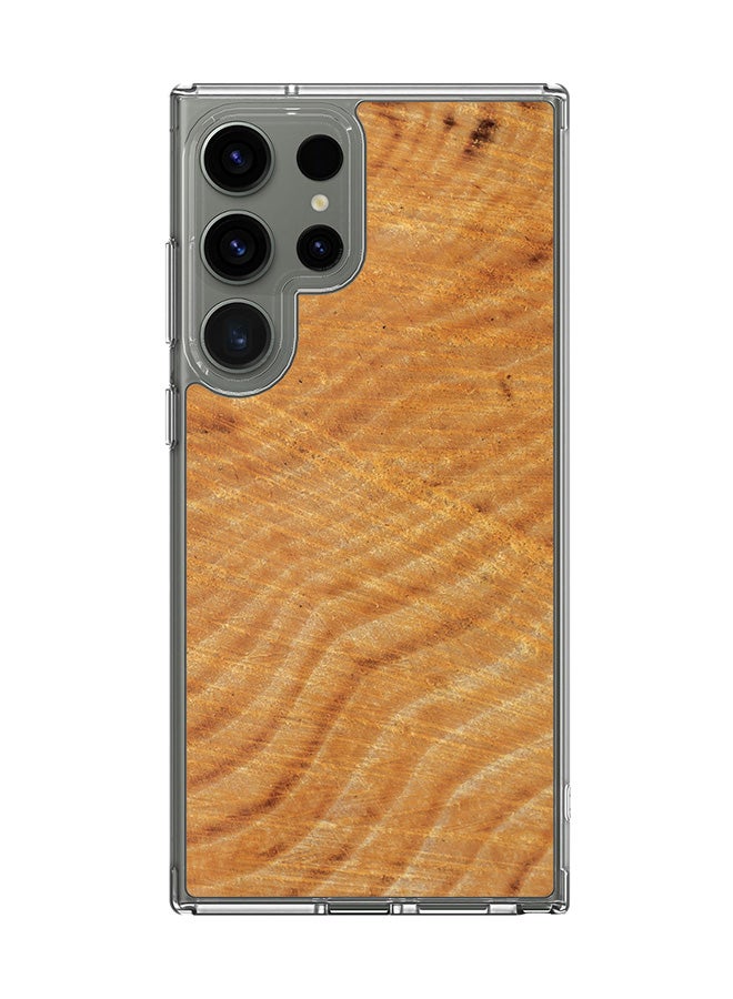 Stylizedd Classic Clear Case for Samsung Galaxy S23 Ultra , Hybrid Soft Transparent Cover [ Designed for Samsung Galaxy S23 Ultra ] - Age Of Tree Full Print - Image 1