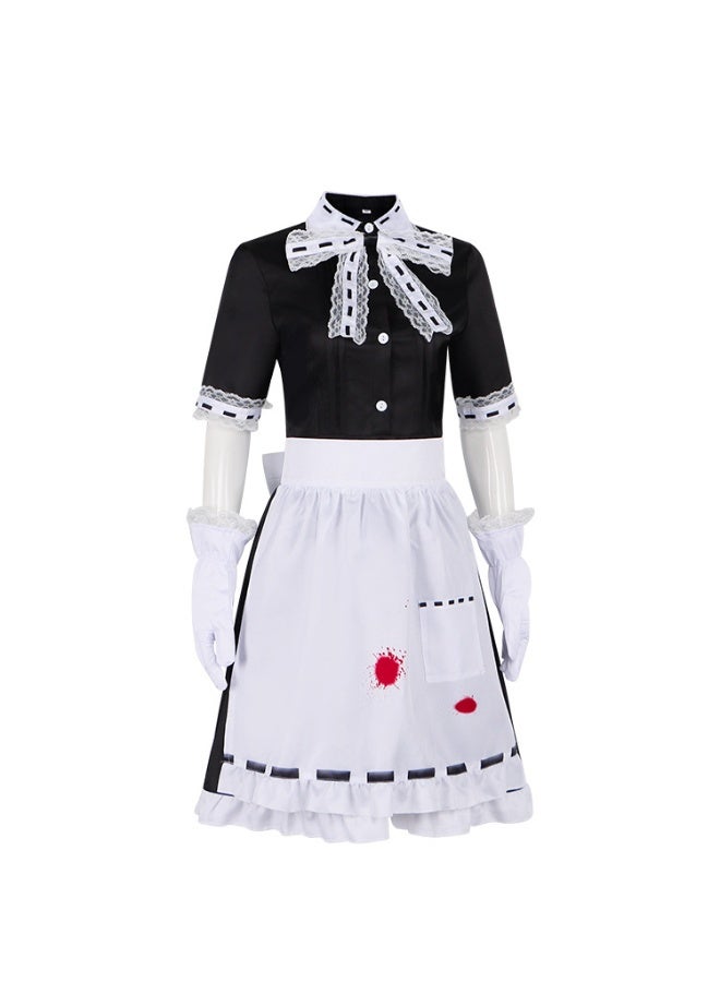 Cosplay Costume Of The Fifth Gen Game Doctor Maid Outfit - Image 3