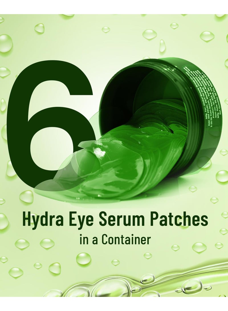 SWISS BEAUTY Swiss Beauty Hydra Anti Wrinkle Eye Serum Patch| Treats Dark Circles, Fine Lines And Wrinkles | Enriched With Collagen And Aloe Vera Extract | Shade- Aloevera, 60 Pcs|  - Image 5