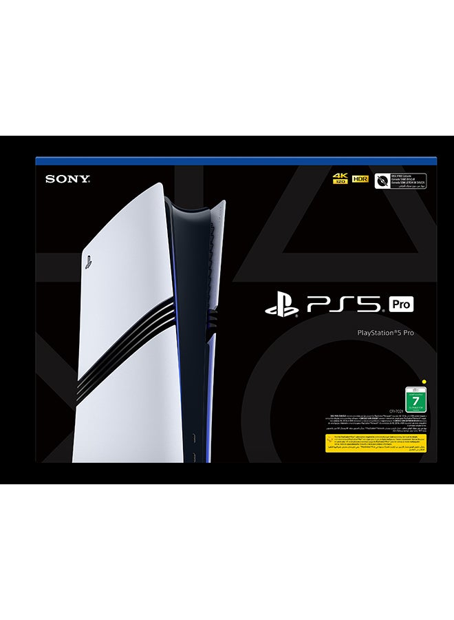 Sony Playstation 5 Pro - PS5 Pro - Digital Edition Console With Dual Sense Wireless Controller International Version